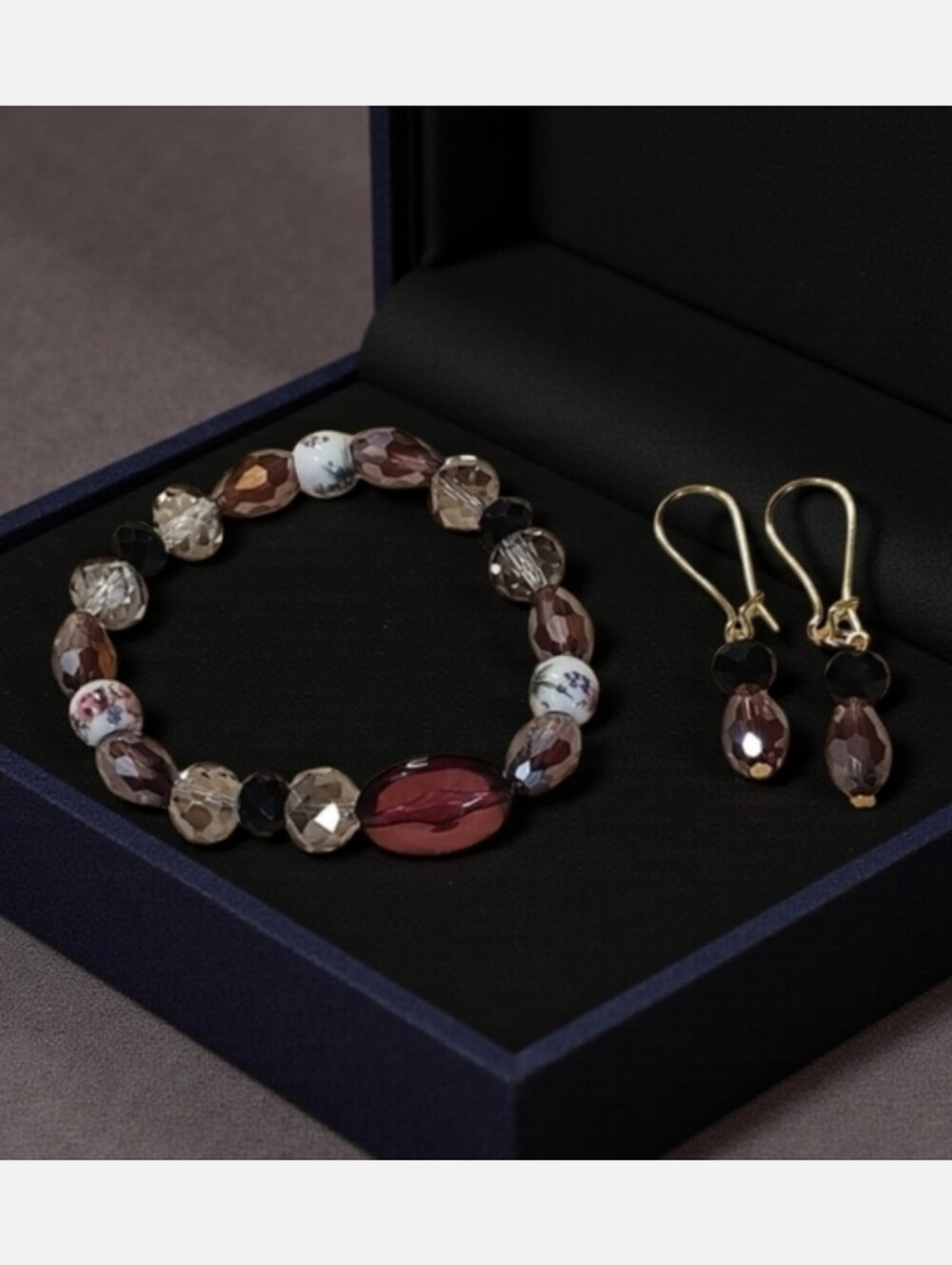 Handmade Bracelet And Earring Set